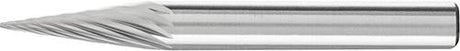 Produktbild von PFERD Frässtift HM Spitzkegelform 0618 3 6mm 6x18mm 21115006 4007220047279