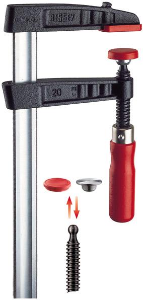 Produktbild von BESSEY Schraubzwinge Temperguss 800x120mm TGK80 4008158011509