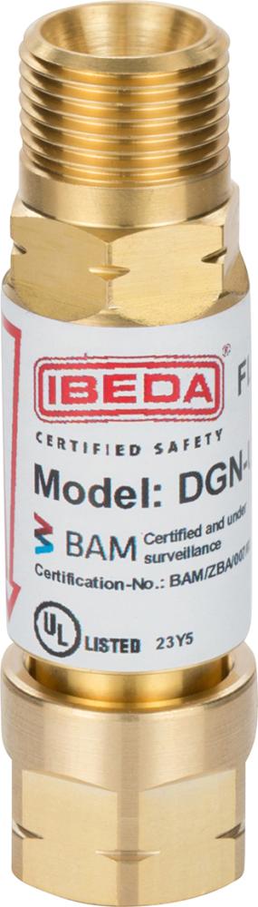 Produktbild von IBEDA DGN Sicherheitseinrichtung Brenn G 3/8 LH 3001-4207 4039413107514