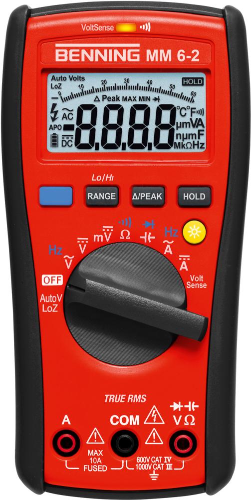 Produktbild von BENNING Digital-Multimeter MM 6-2 44087 4014651440876