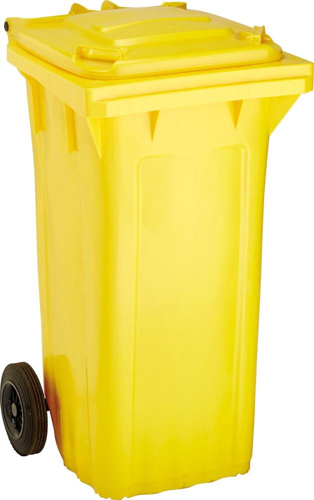 Produktbild von SSI SCHÄFER Großmülltonne Wave 120-l Kunststoff Gelb 4367064597 4053569778688