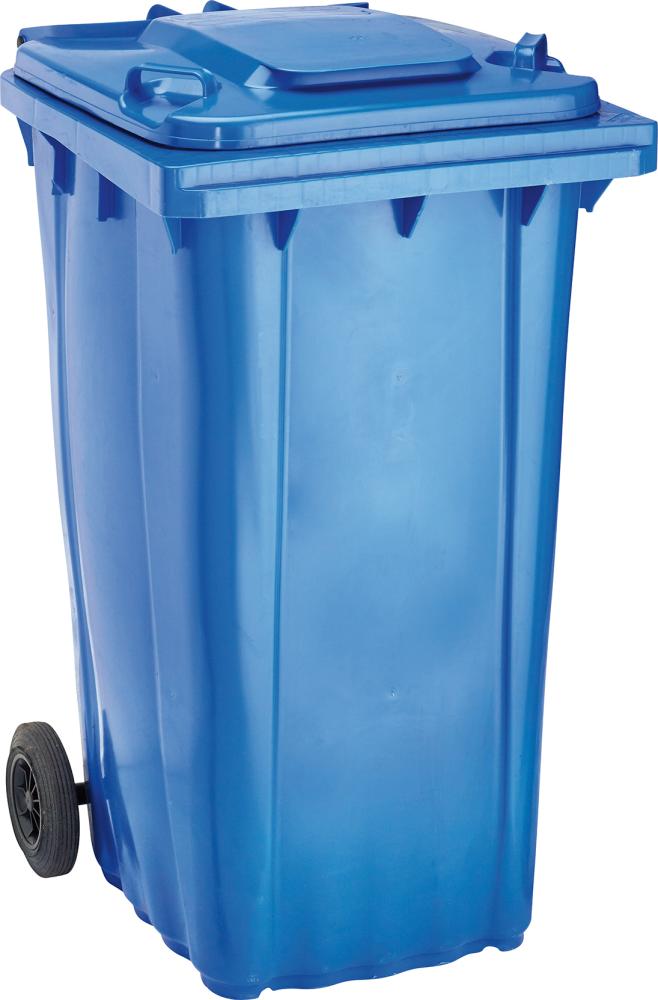 Produktbild von SSI SCHÄFER Großmülltonne Wave 240-l Kunststoff Blau 4367074601 4053569778725