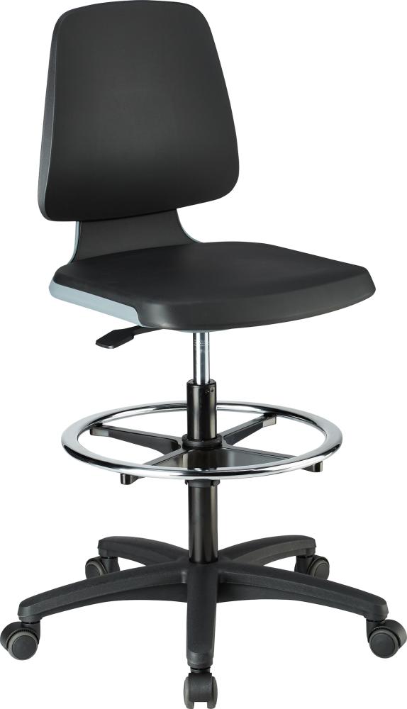 Produktbild von BIMOS Arbeitsstuhl Labsit 4 PU anthrazit Sitzhöhe 560-810 mm 4367078308 4016849592138