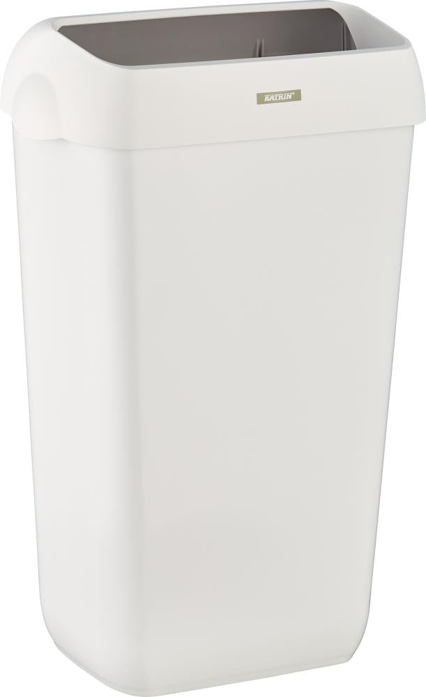 Produktbild von Katrin Abfalleimer 25L mit Deckel weiss 4367064628 6414301011209