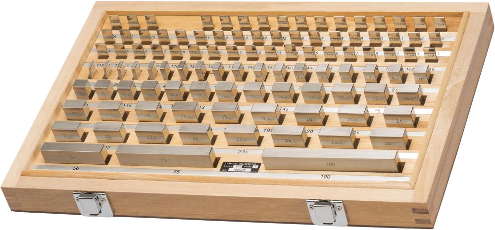 Produktbild von FORTIS Parallel-Endmaß-Satz Stahl 103-teilig Generation 1 4252417039 4317784737548