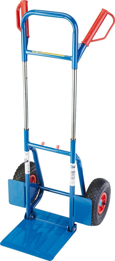 Produktbild von EDE Stahlrohr-Klappkarre 200kg Luft 4367076036 4053569775823