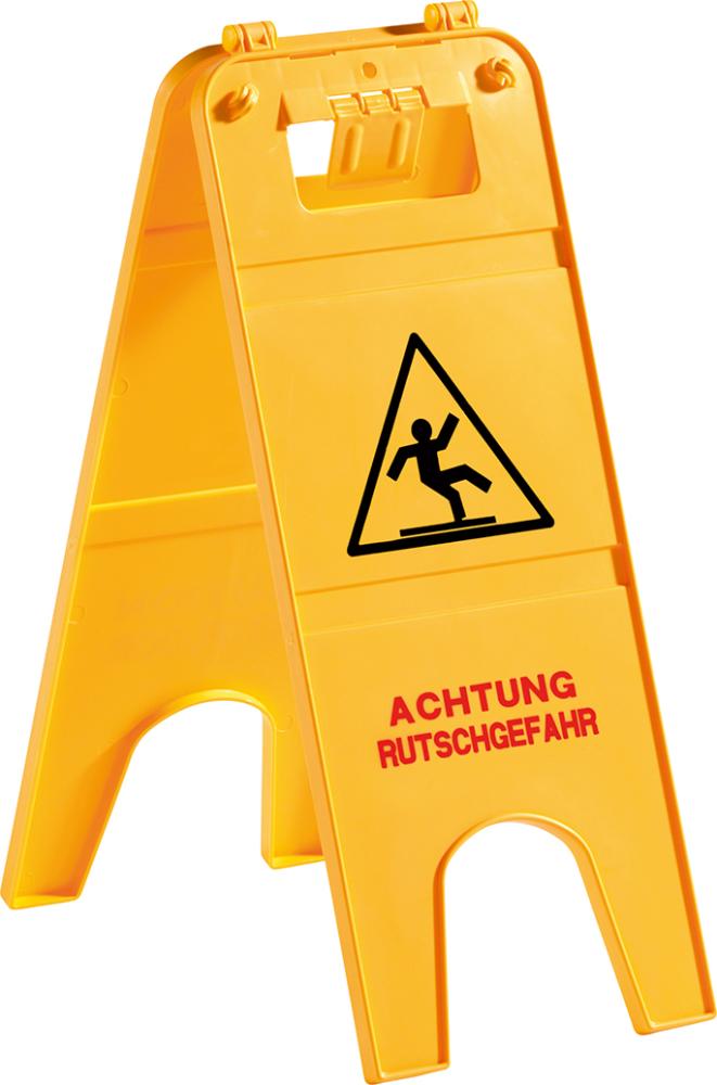 Produktbild von EVO Kunststoff Warnschild Achtung Rutschgefahr 4367079471 4053569813655