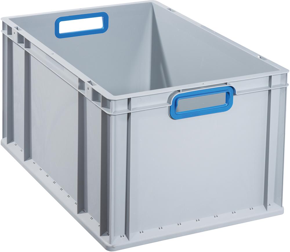 Produktbild von Allit EuroBox 632,600x400x320mm Griffe offen grau/blau 4367069815 4005187567755