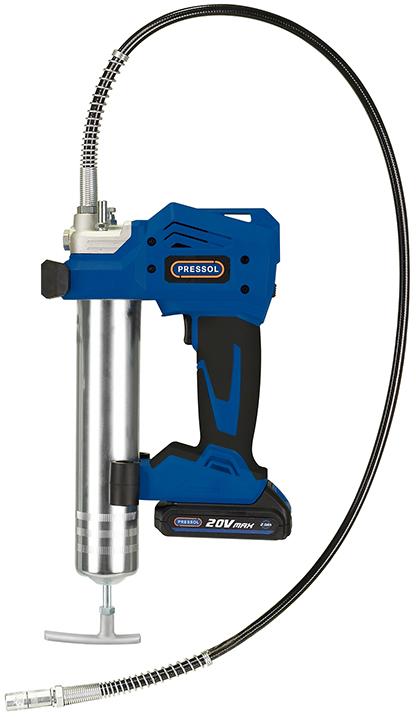 Produktbild von Pressol Akku-Fettpresse 20V/2Ah Kartusche 400g 500ccm 18051 4103810180514