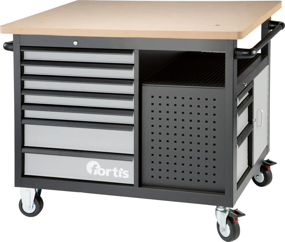 Produktbild von FORTIS Rollwerkbank 1220x890x1060mm 4240912070 4317784727204