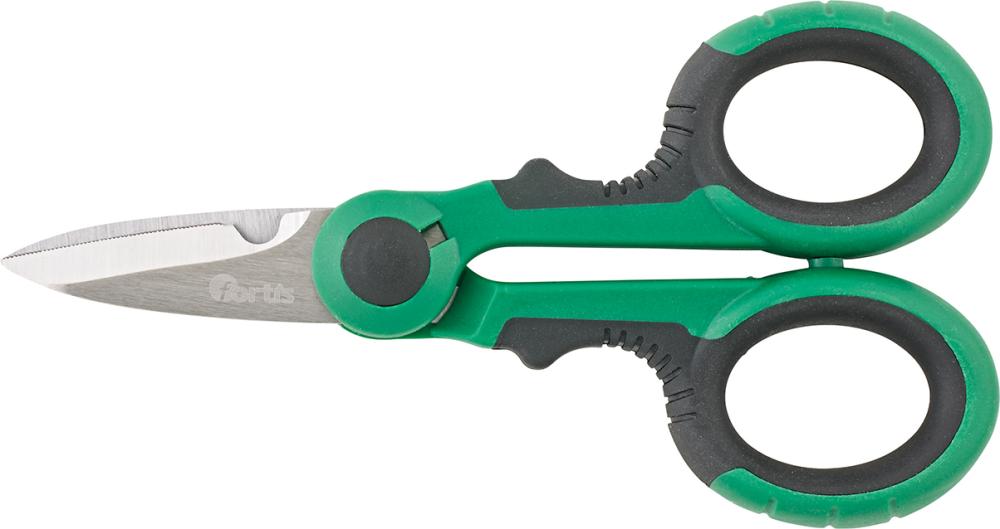 Produktbild von FORTIS Elektriker Schere 145mm 2K-Auge 4243336230 4317784773522