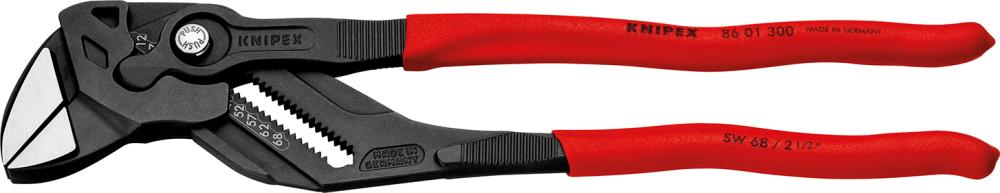 Produktbild von KNIPEX Zangenschlüssel mit Kunststoffgriff 300mm schwarz 86 01 300 4003773084662