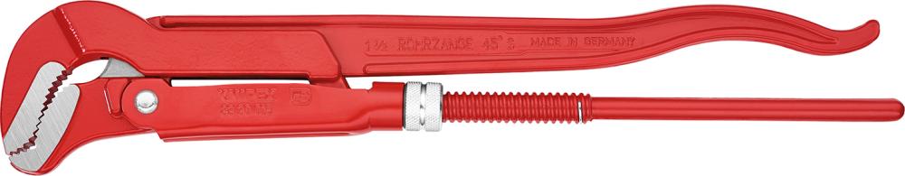 Produktbild von KNIPEX Eckrohrzange S-Maul 1.1/2" 83 30 015 4003773014256