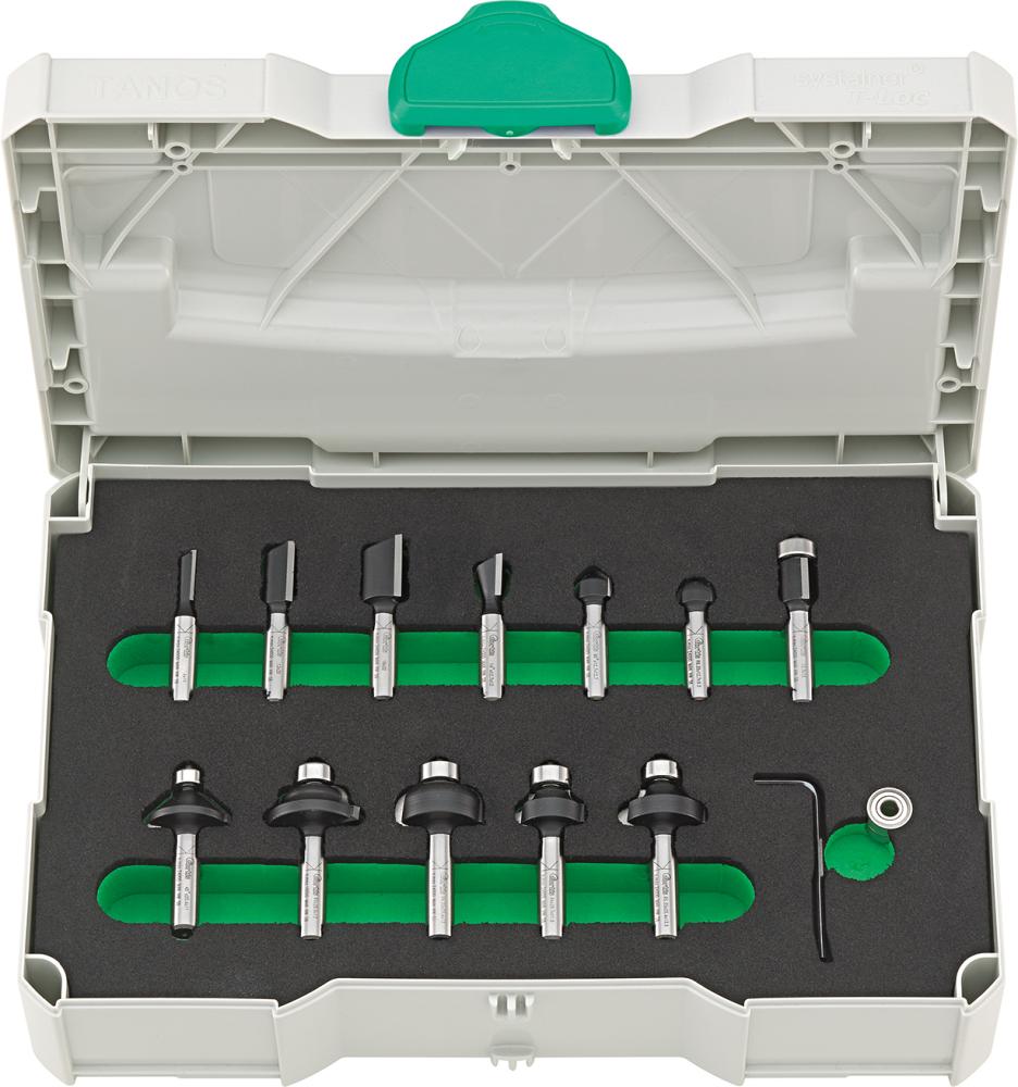 Produktbild von FORTIS HW Profi-Schaftfräsersatz 12-teilig im Systainer 4221220207 4063726002853