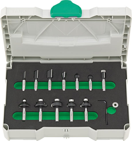 Produktbild von FORTIS HW Profi-Schaftfräsersatz 12-teilig im Systainer 4221220207 4063726002853
