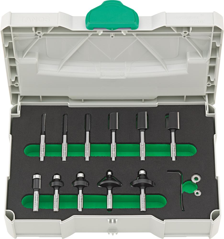 Produktbild von FORTIS HW Profi-Schaftfräsersatz 11-teilig im Systainer 4221220210 4063726002860