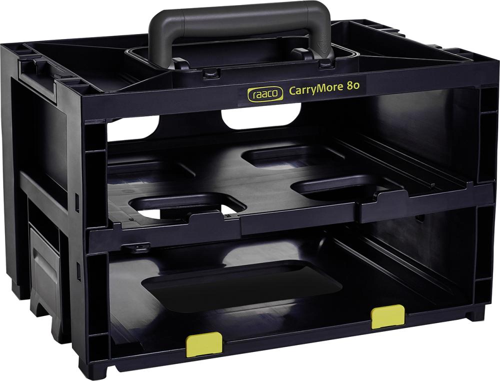 Produktbild von raaco CarryMore 80 leer schwarz 146401 5733439146401