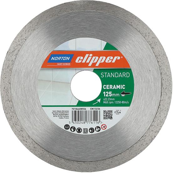 Produktbild von Norton Diamantscheibe Standard Ceramic Ø 125 70184608556 5450248776116