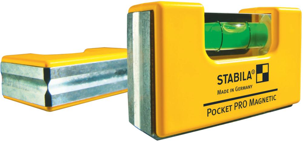 Produktbild von STABILA Mini-Wasserwaage Pocket ProMagnetic 7cm SB 17953 4005069179533
