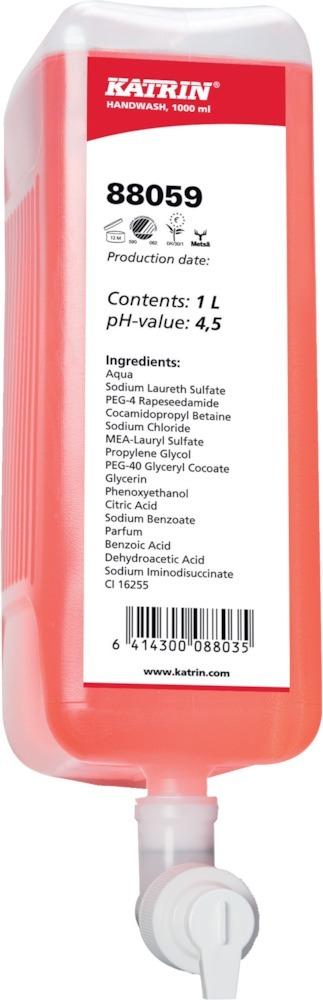 Produktbild von Katrin Handwaschseife 6x1 Liter inkl. Pumpe 4367084848 6414300088110