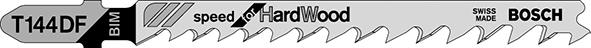 Produktbild von BOSCH Stichsägeblatt T 144 DF VE à 5 Stück Speed for Hard Wood 2608634567 3165140009430