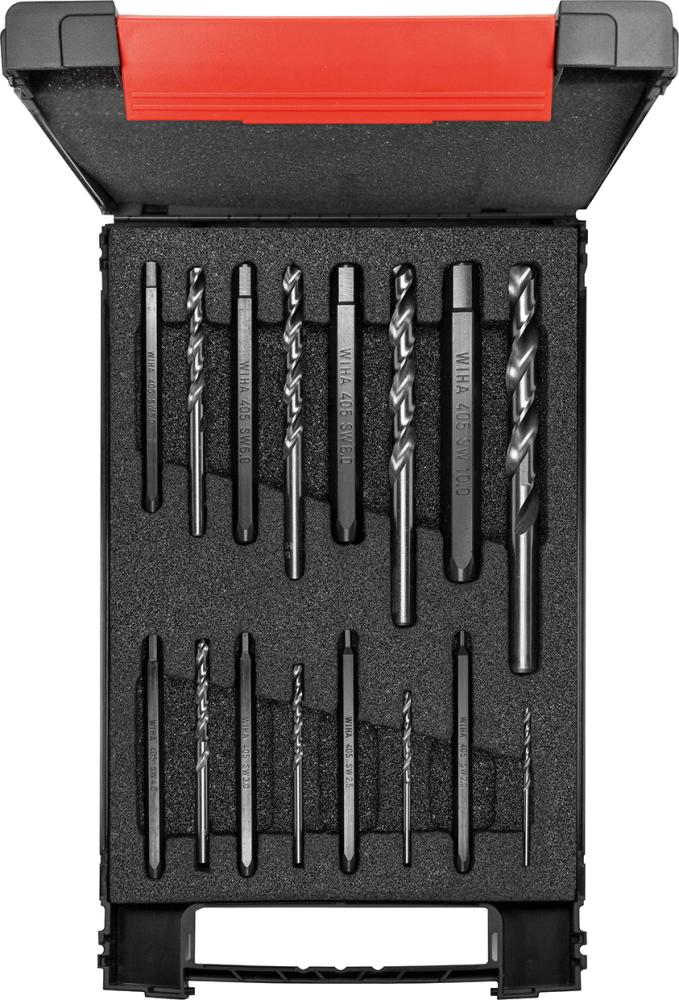 Produktbild von Wiha Schraubenausdreher-Satz 16-teilig 2-11mm 3988 4010995039882