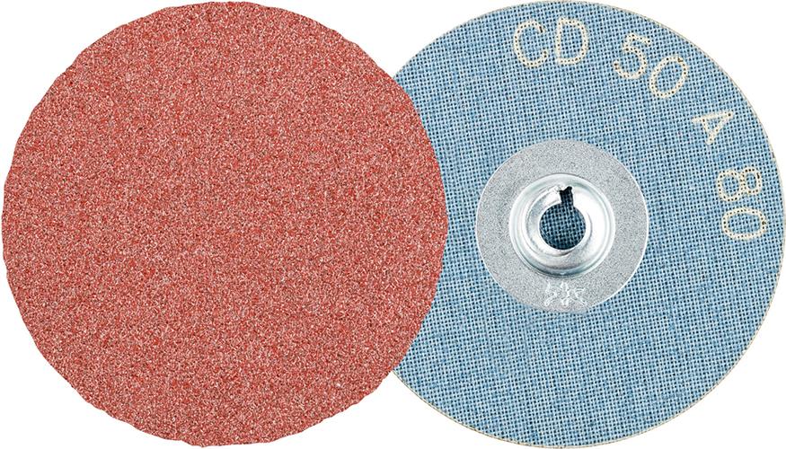 Produktbild von PFERD CombiDisc Schleifblatt Korund 50mm K80 42750508 4007220355800