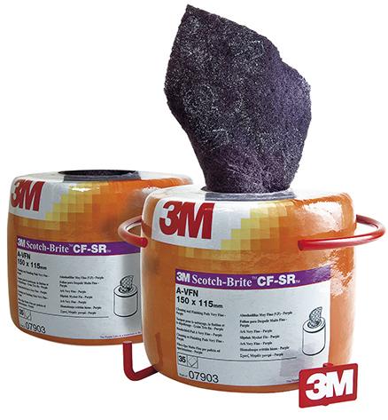 Produktbild von 3M Schleifvlies-Rolle Pads CF-SR 115x150mm vfn 7100182457 3134375383202