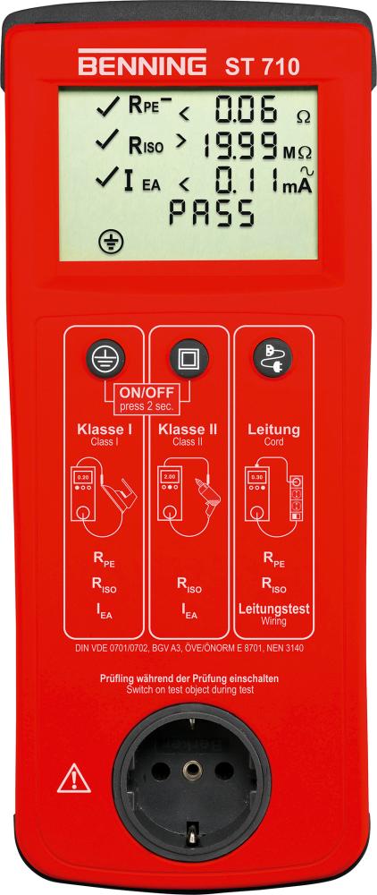Produktbild von BENNING Gerätetester ST 710 50308 4014650503084