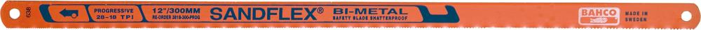 Produktbild von BAHCO Handsägeblatt Sandflex 300mm progressiv 3818-300-PROG-100 7311518288105