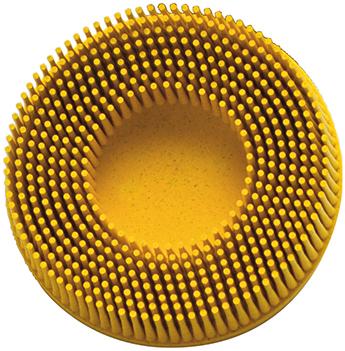 Produktbild von 3M Bristle Disc Roloc 76,2mm K80 gelb 7100138307 4046719384976