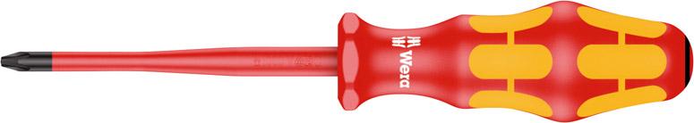 Produktbild von Wera Schraubendreher VDE slim PZ1x80mm 5006460001 4013288160188