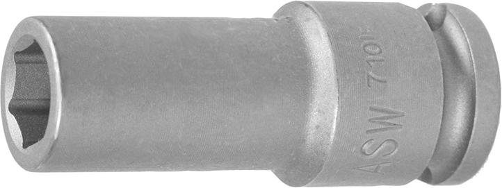 Produktbild von ASW Kraft-Steckschlüsseleinsatz lang 3/8" 13mm 1000071055 4050623701187