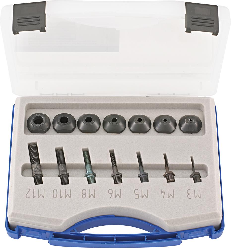 Produktbild von GESIPA Gewindedorn- und Mundstück-Satz für Blindnietmutternsetzgerät FireFox metrisch 1458111 4007081057349