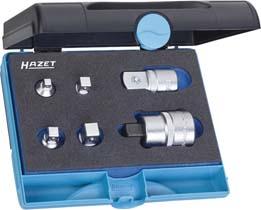 Produktbild von HAZET Vergrößerungsstück-/Reduzierstück-Satz 1/4" - 3/4" 6-teilig 958N/6 4000896168316