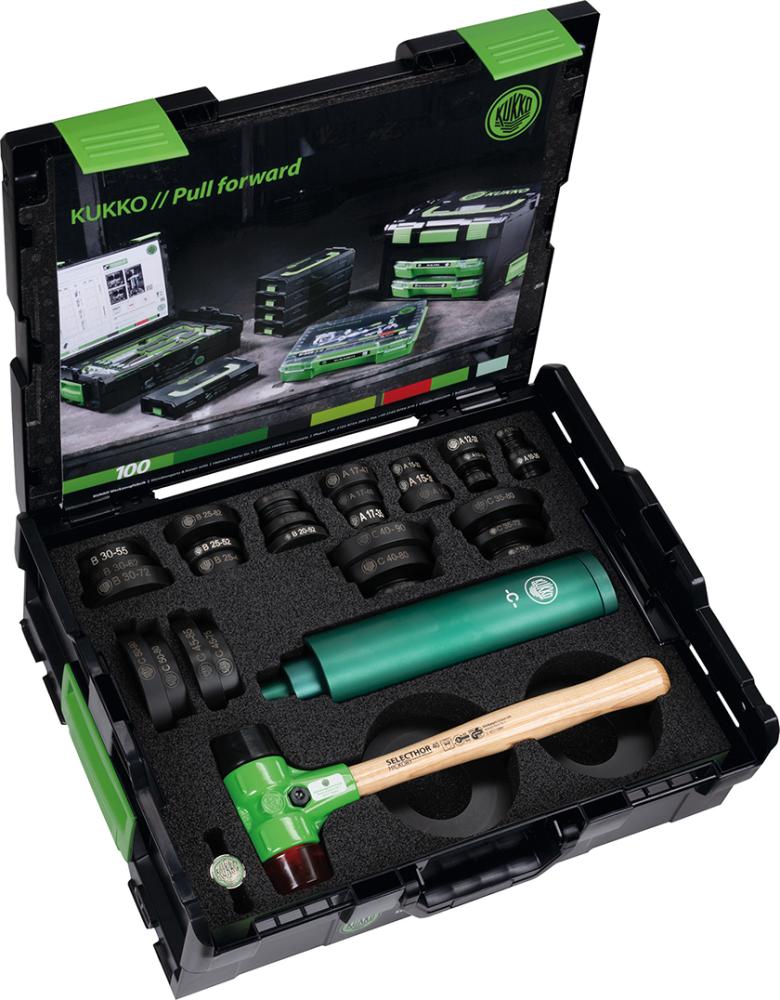 Produktbild von Kukko Lagereinbauwerkzeug-Satz für Wälzlager 71-L 4021176782121