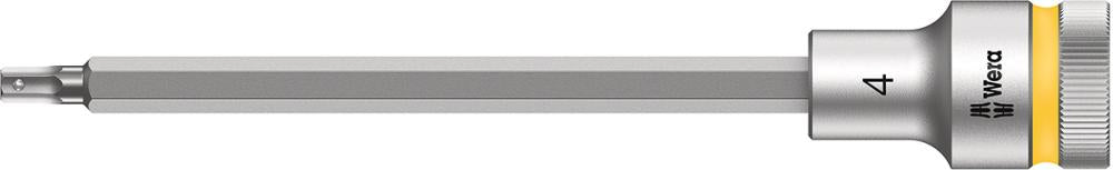 Produktbild von Wera Schraubendrehereinsatz 1/2" Innen-6-kant mit Haltefunktion 4x140mm 5003840001 4013288183484