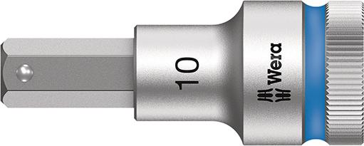 Produktbild von Wera Schraubendrehereinsatz 1/2" Innen-6-kant mit Haltefunktion 10x60mm 5003825001 4013288183262