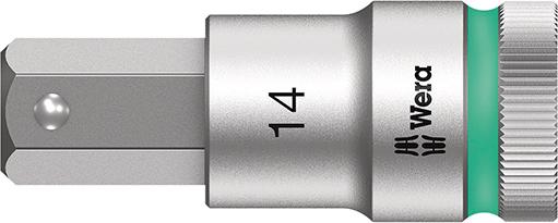 Produktbild von Wera Schraubendrehereinsatz 1/2" Innen-6-kant mit Haltefunktion 14x60mm 5003827001 4013288183286