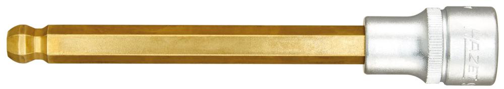 Produktbild von HAZET Schraubendrehereinsatz 1/2" Innen-6-kant mit Kugelkopf 12x140mm 986KK-12 4000896052141