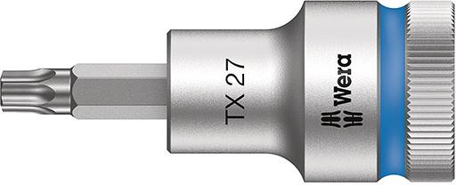 Produktbild von Wera Schraubendrehereinsatz 1/2" T27x60mm mit Haltefunktion 5003832001 4013288183330