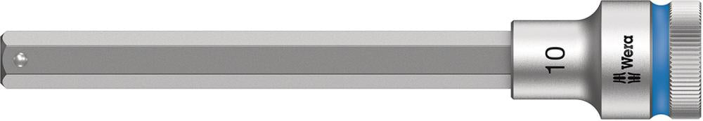 Produktbild von Wera Schraubendrehereinsatz 1/2" Innen-6-kant mit Haltefunktion 10x140mm 5003845001 4013288183538