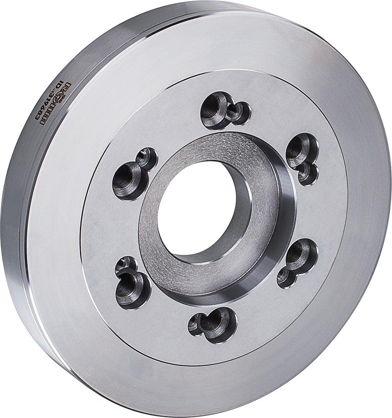 Produktbild von RÖHM Stahlflansch DIN55029 160mm KK 4 319676 4019208078878