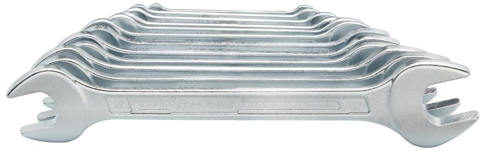 Produktbild von HAZET Doppelmaulschlüssel-Satz DIN3110 6-32mm 12-teilig in Karton 450N/12 4000896020775