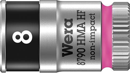 Produktbild von Wera Steckschlüsseleinsatz 6-kant 1/4" 8mm mit Haltefunktion 5003723001 4013288185693