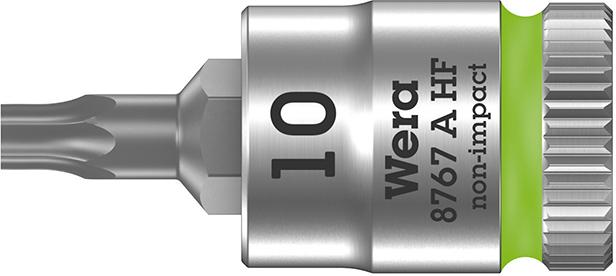 Produktbild von Wera Schraubendrehereinsatz mit Haltefunktion 1/4" T10x28mm 5003362001 4013288186836