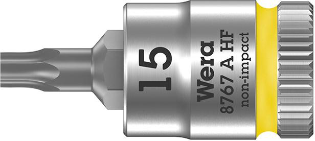 Produktbild von Wera Schraubendrehereinsatz mit Haltefunktion 1/4" T15x28mm 5003363001 4013288186850