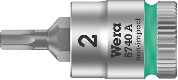 Produktbild von Wera Schraubendrehereinsatz 1/4" Innen-6-kant 2x28mm 5003330001 4013288187154