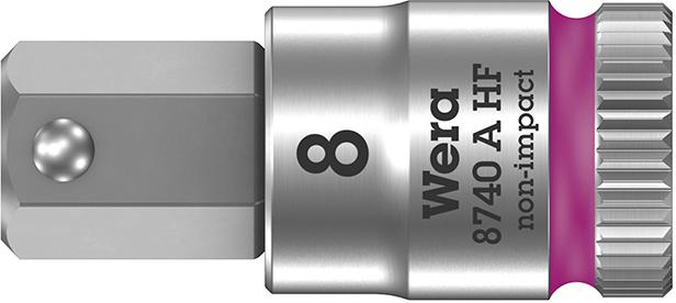 Produktbild von Wera Schraubendrehereinsatz 1/4" Innen-6-kant mit Haltefunktion 8x28mm 5003339001 4013288187239