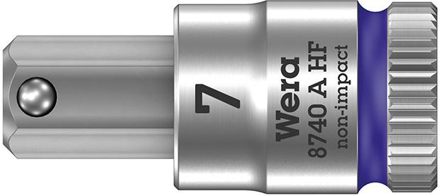 Produktbild von Wera Schraubendrehereinsatz 1/4" Innen-6-kant mit Haltefunktion 7x28mm 5003341001 4013288189547